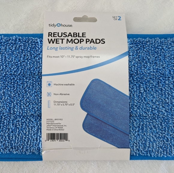 🌸 Swiffer Wet Jet Reusable Mop Pads (Set of 2) NWT - Picture 3 of 4